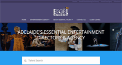 Desktop Screenshot of essentialtalent.com.au