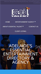 Mobile Screenshot of essentialtalent.com.au